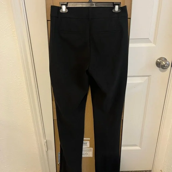 White House Black Market Classic Black Straight Leg Pants - Picture 7 of 10